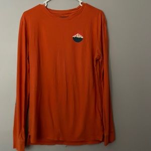 American Eagle long sleeved tee. Orange. Seriously Soft. Size small. Nice shape